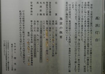 高浜灯台