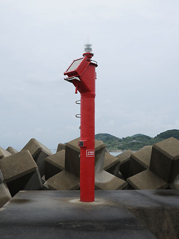 富岡漁港南防波堤灯台