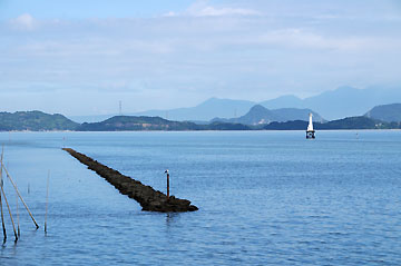 八代港北防砂堤灯台