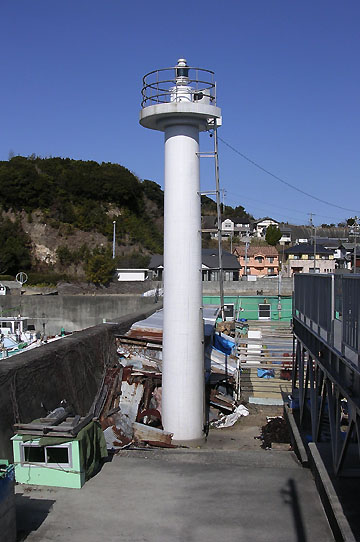 深谷港九木けい船護岸灯台