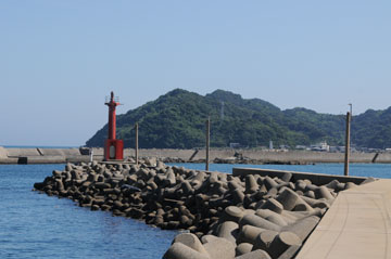 脇岬港北防波堤灯台