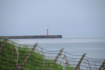 東電柏崎刈羽原子力発電所南防波堤灯台