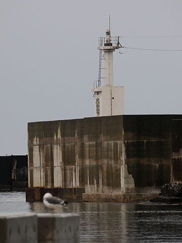 筒石港北防波堤灯台