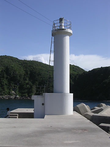 五十猛港鏡ケ鼻防波堤灯台