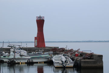 安来港南防波堤灯台