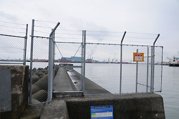 清水港江尻船だまり北防波堤灯台