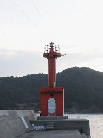 阿波瀬戸港北泊外防波堤灯台