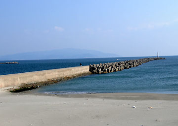 粟津港南防波堤灯台