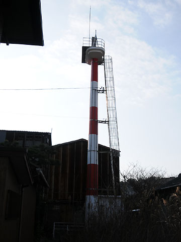 撫養港導灯 後灯