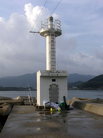 湯浅広港築港防波堤灯台