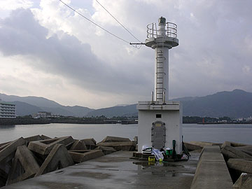 湯浅広港築港防波堤灯台